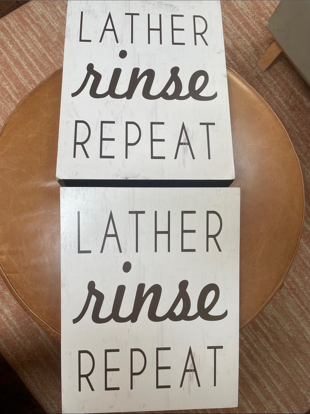 2 Lather Rinse Repeat Wall Art! 🖼️ 🚿 🧼